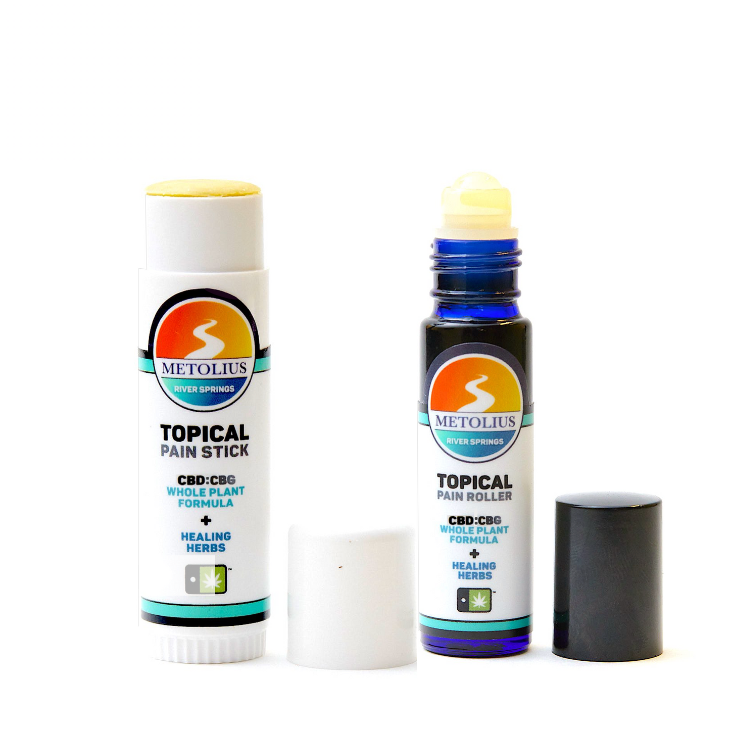 RIVER SPRINGS BUNDLE PLUS - CBD + CBG EXTRACT + ESSENTIAL OILS + HEALING HERBS