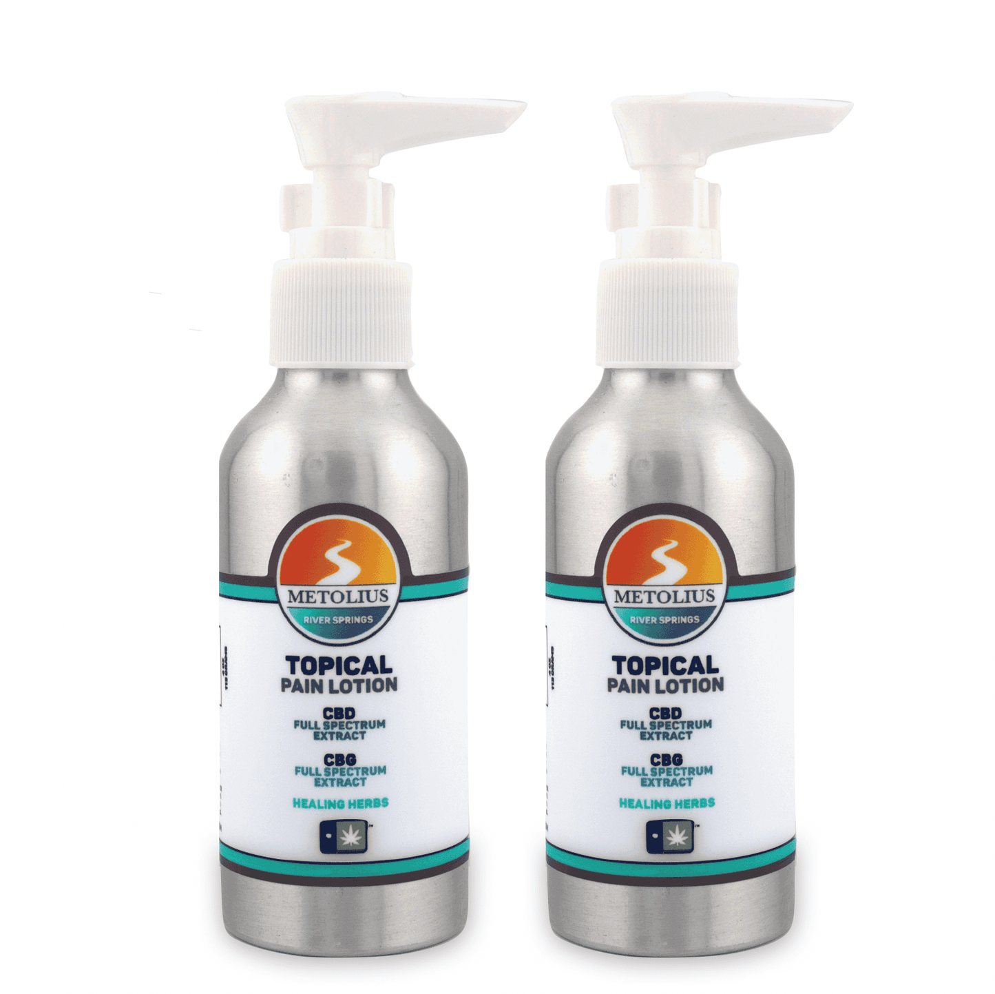 RIVER SPRINGS LOTION BUNDLE - CBD + CBG EXTRACT + ESSENTIAL OILS + HEALING HERBS + LOTION