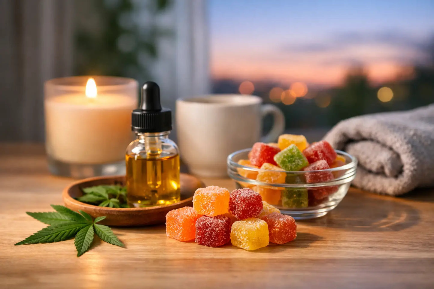 CBD Stress Gummies for a Better Evening Reset