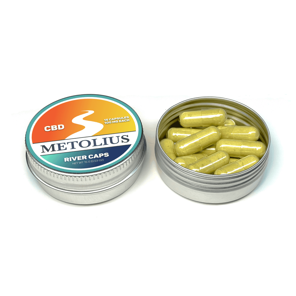 
                  
                    RIVER CAPS - CBD BROAD SPECTRUM EXTRACT + ORGANIC SUPPLEMENTS
                  
                