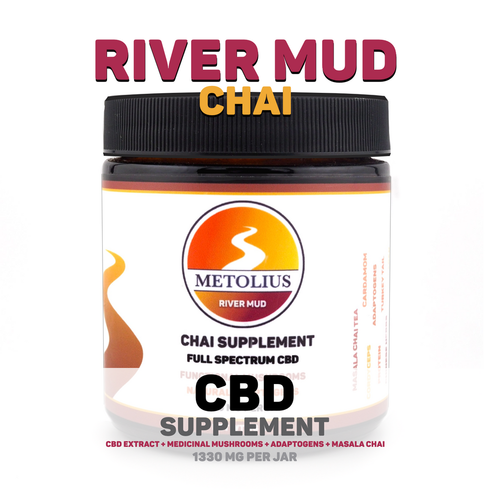 
                  
                    RIVER MUD CHAI - CBD EXTRACT + MEDICINAL MUSHROOMS + NATURAL ADAPTOGENS + MASALA CHAI
                  
                