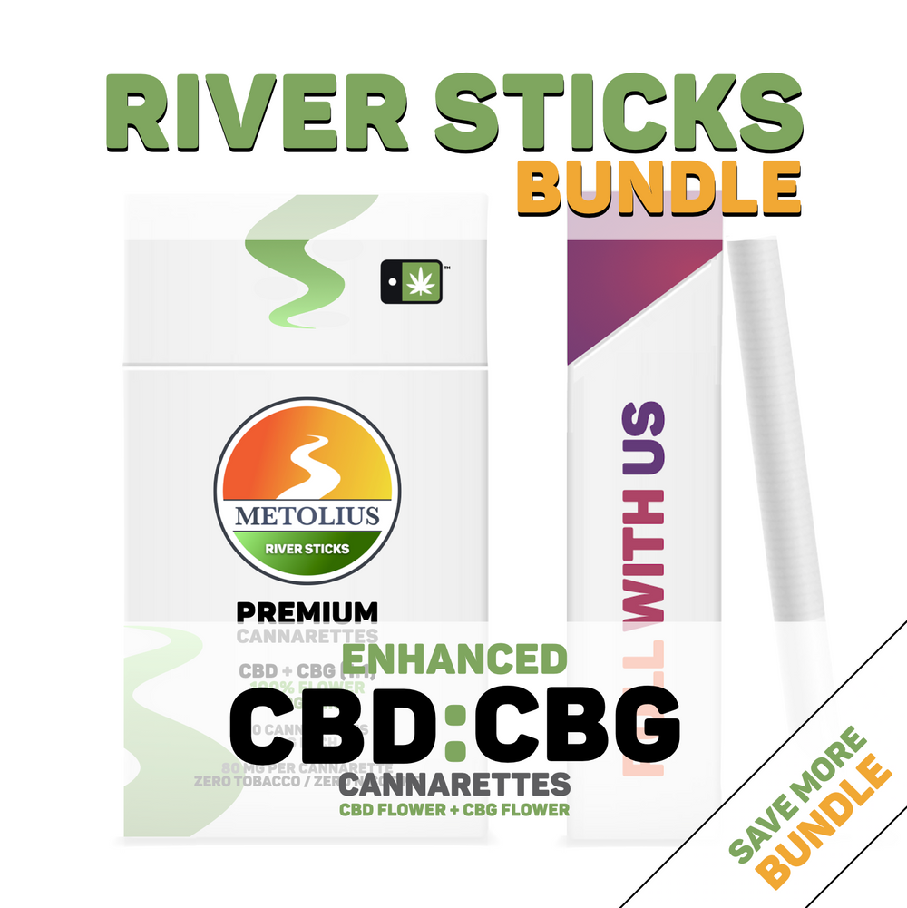 RIVER STICKS BUNDLE - CBD FLOWER + CBG FLOWER