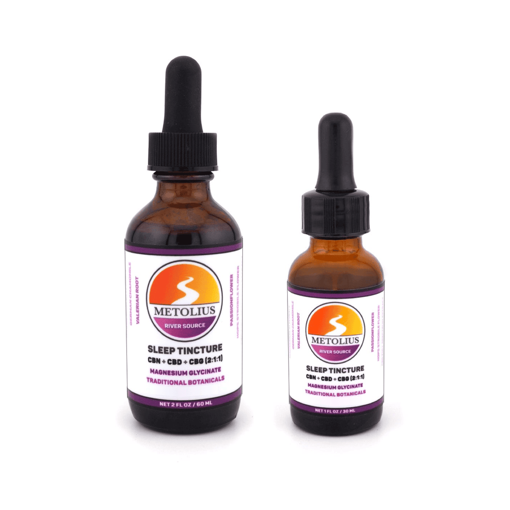 
                  
                    RIVER SOURCE SLEEP - CBN + CBD + CBG + TRADITIONAL BOTANICALS + MAGNESIUM GLYCINATE
                  
                