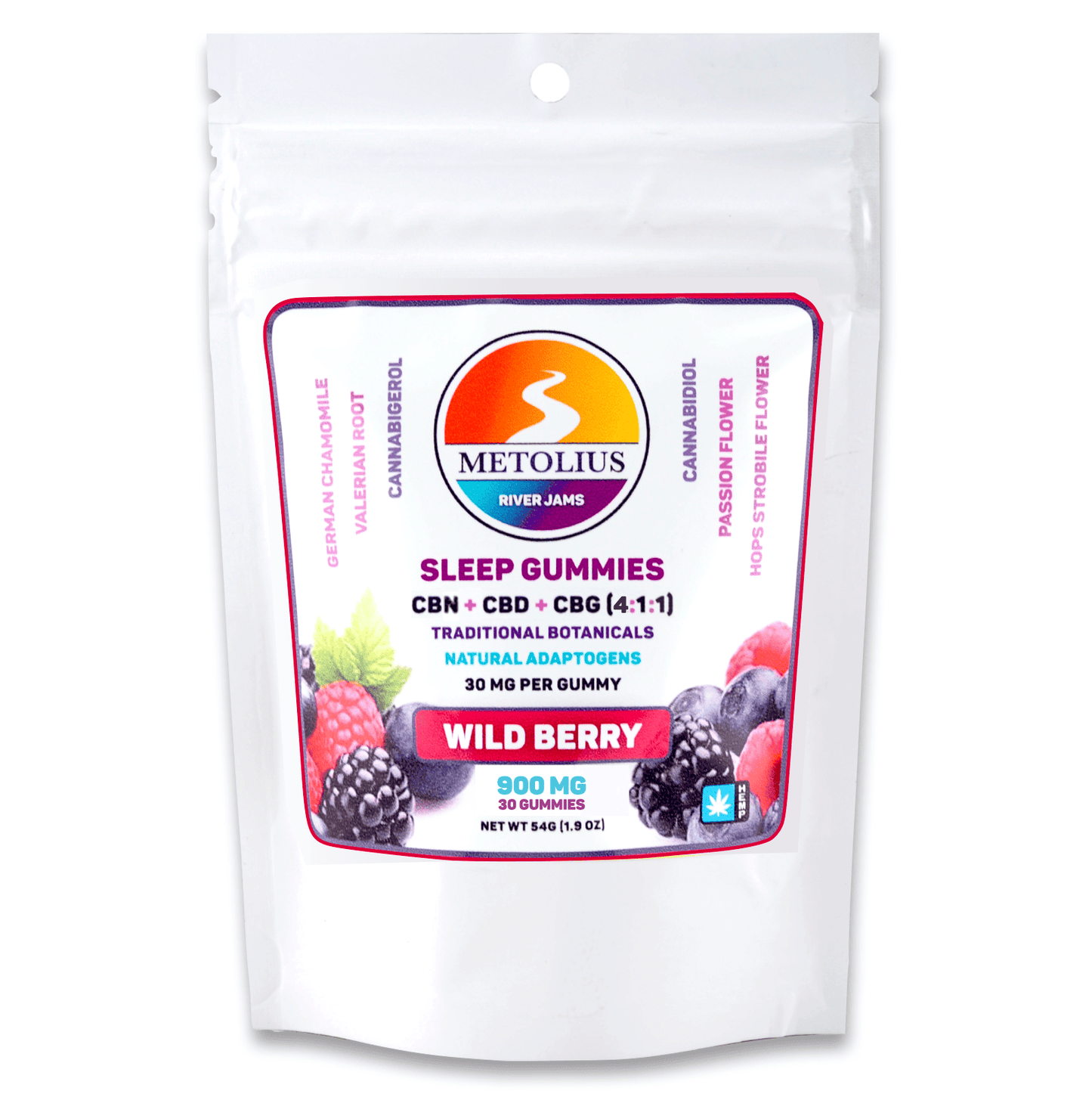 
                  
                    RIVER JAMS SLEEP - CBN + CBD + CBG EXTRACTS + TRADITIONAL BOTANICALS + NATURAL ADAPTOGENS
                  
                