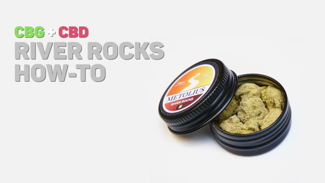 
                  
                    Load and play video in Gallery viewer, RIVER ROCKS - CBG FLOWER + CBD DISTILLATE + CBG KIEF
                  
                