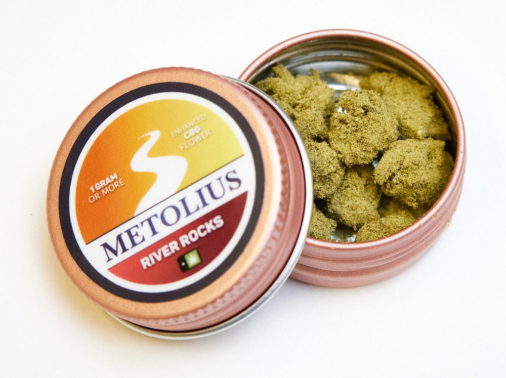 
                  
                    RIVER ROCKS - CBG FLOWER + CBD DISTILLATE + CBG KIEF
                  
                