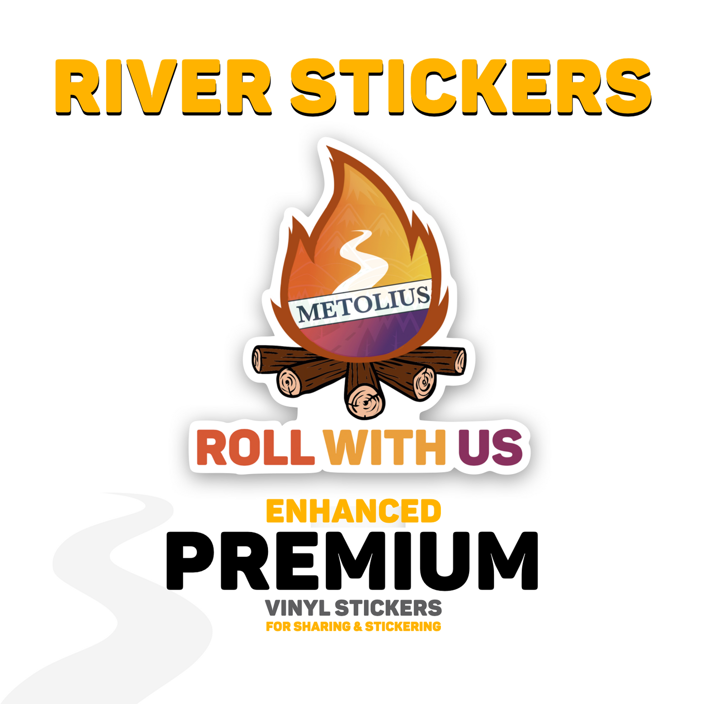 
                  
                    RIVER STICKERS - METOLIUS CUSTOM STICKERS
                  
                