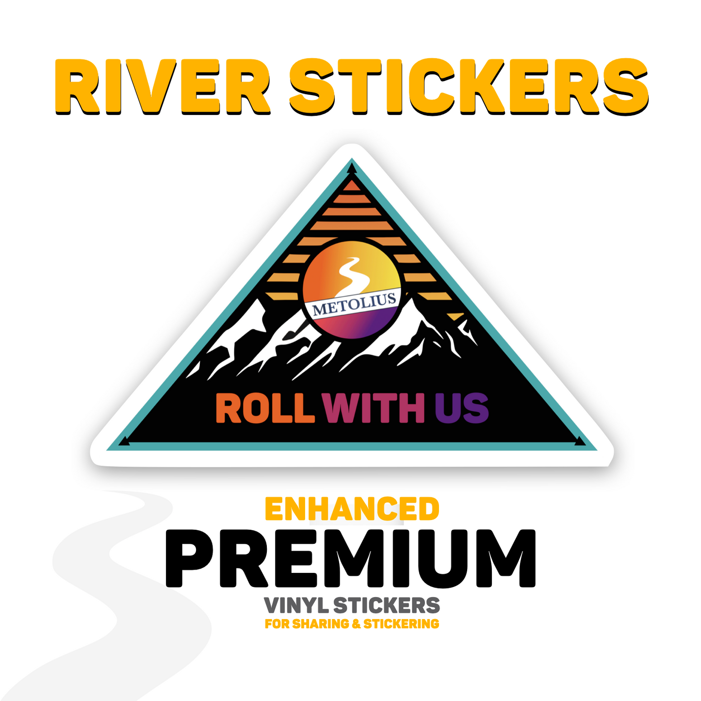 
                  
                    RIVER STICKERS - METOLIUS CUSTOM STICKERS
                  
                