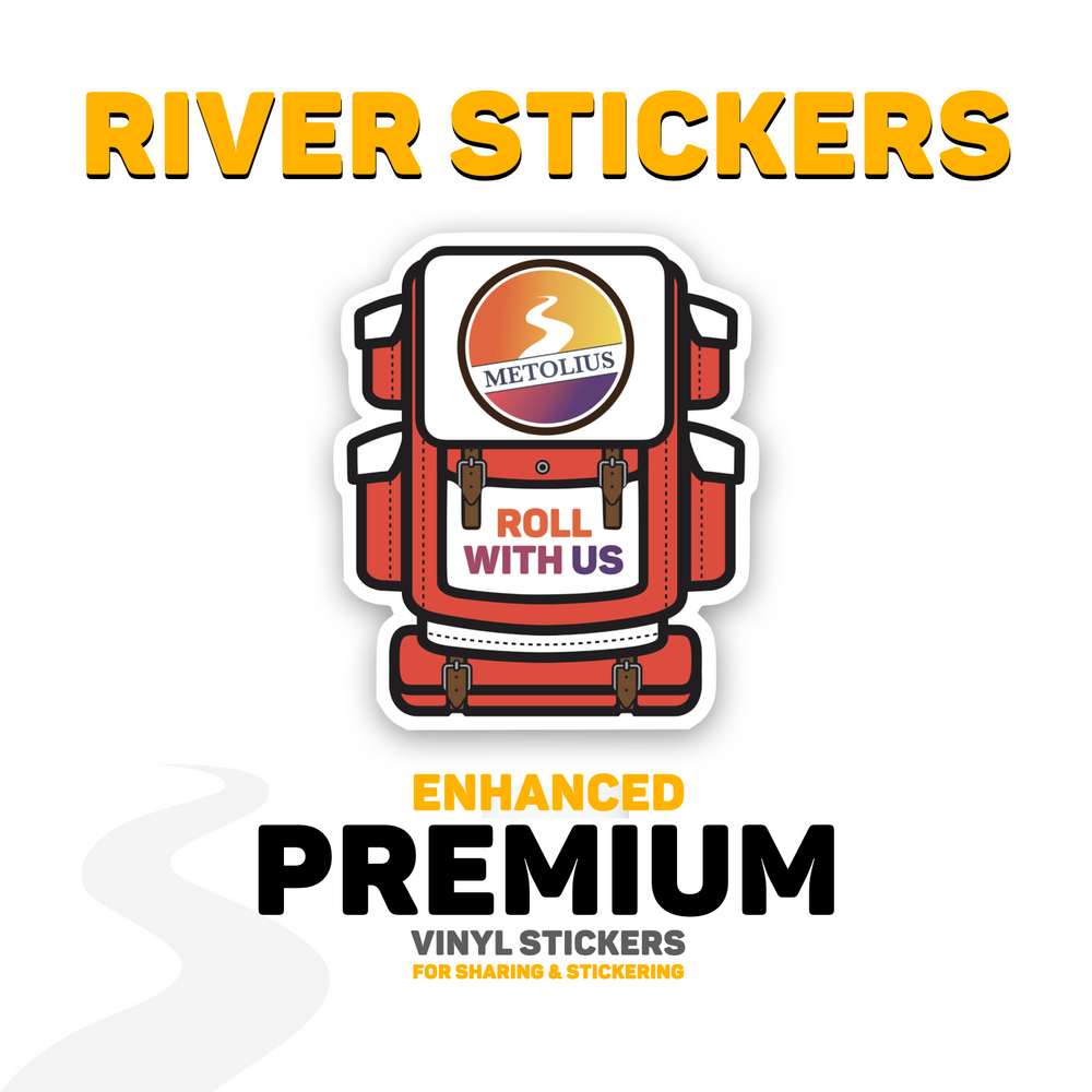 
                  
                    RIVER STICKERS - METOLIUS CUSTOM STICKERS
                  
                