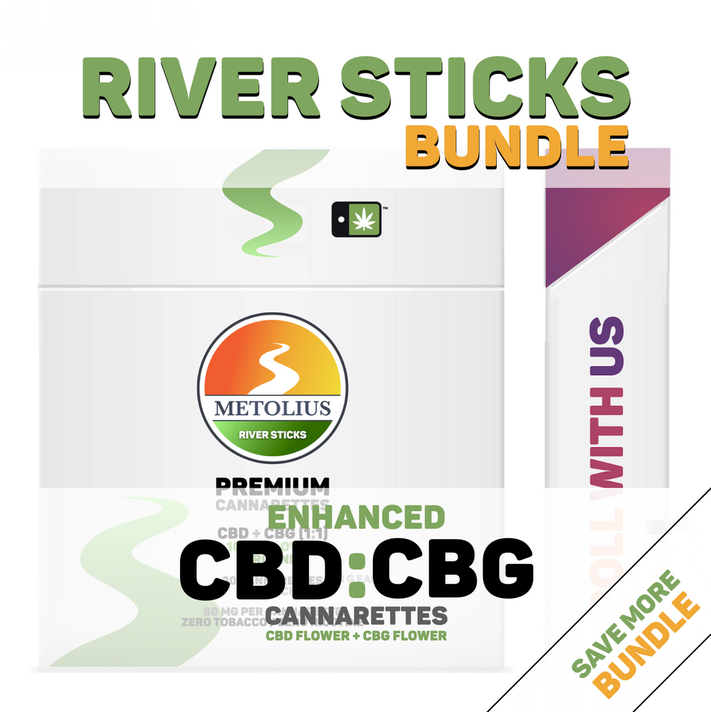 
                  
                    RIVER STICKS BUNDLE - CBD FLOWER + CBG FLOWER
                  
                