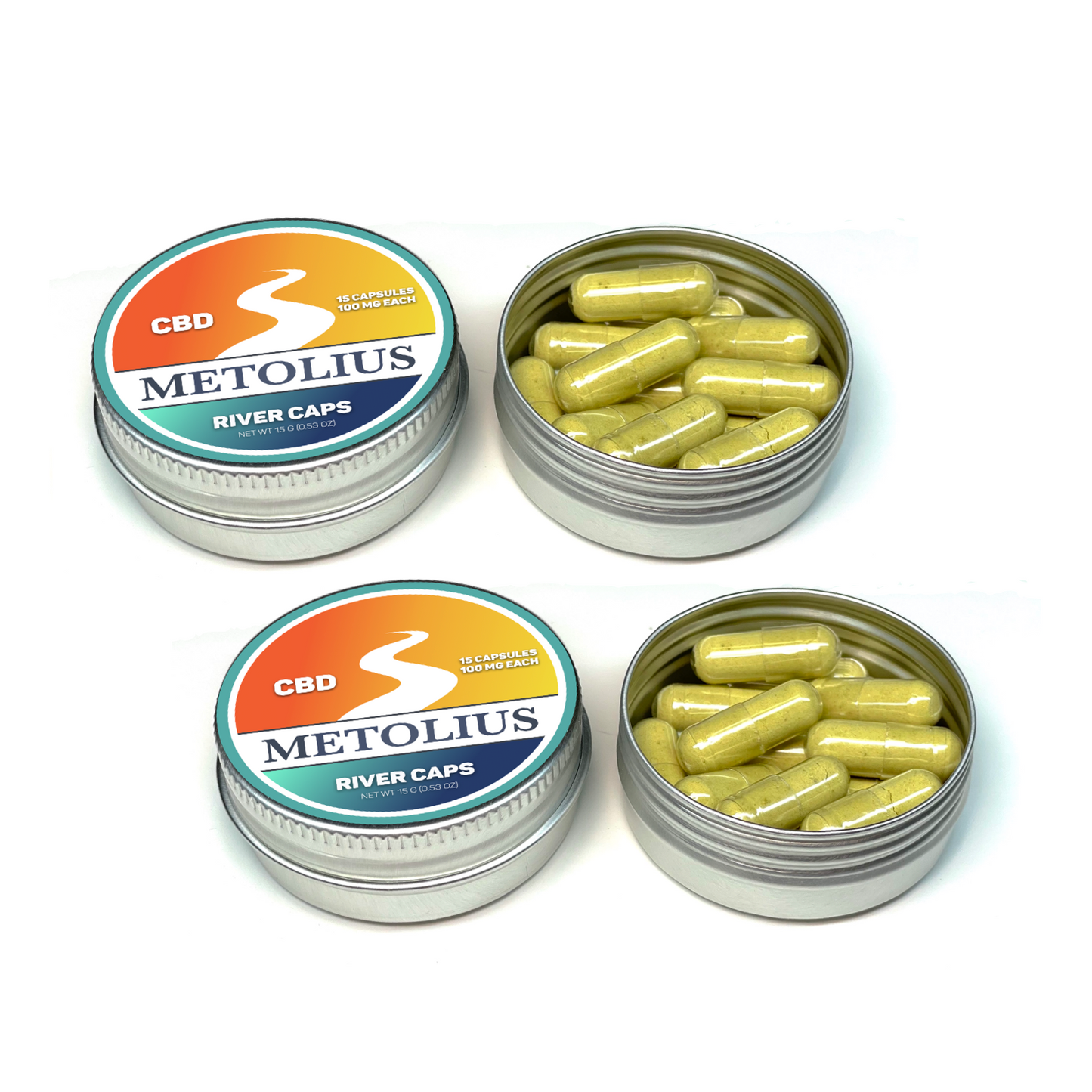 
                  
                    RIVER CAPS BUNDLE - CBD BROAD SPECTRUM EXTRACT + ORGANIC SUPPLEMENTS
                  
                